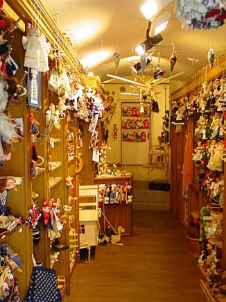 inside of the shop
